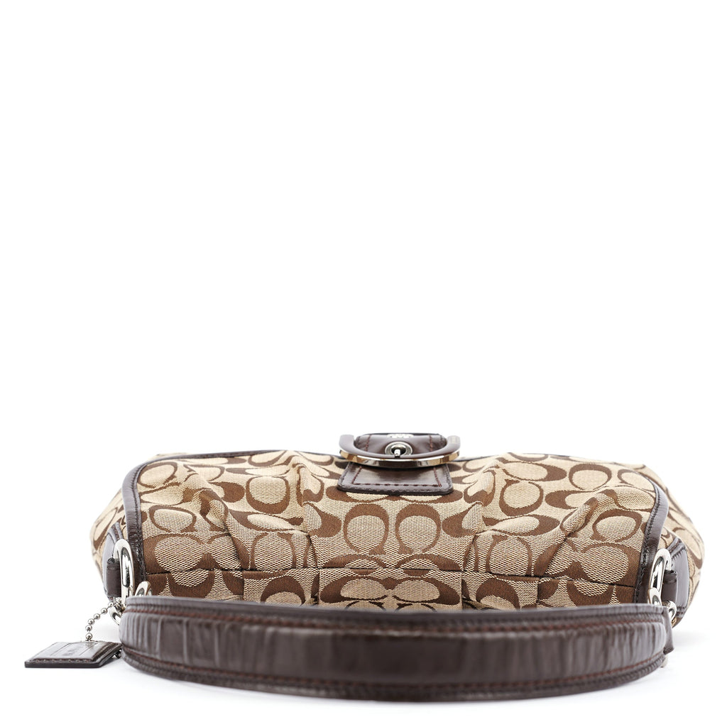 Beige Brown Soho Shoulder Bag