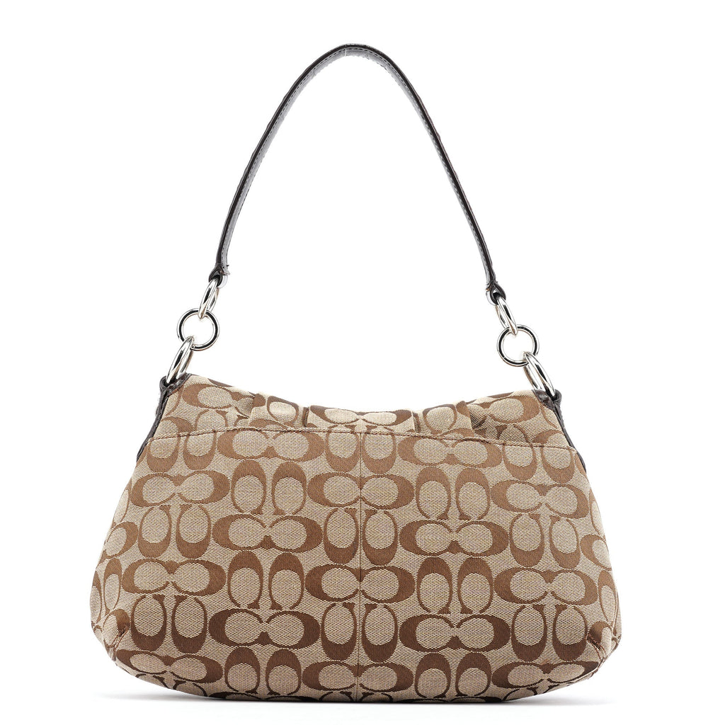 Beige Brown Soho Shoulder Bag