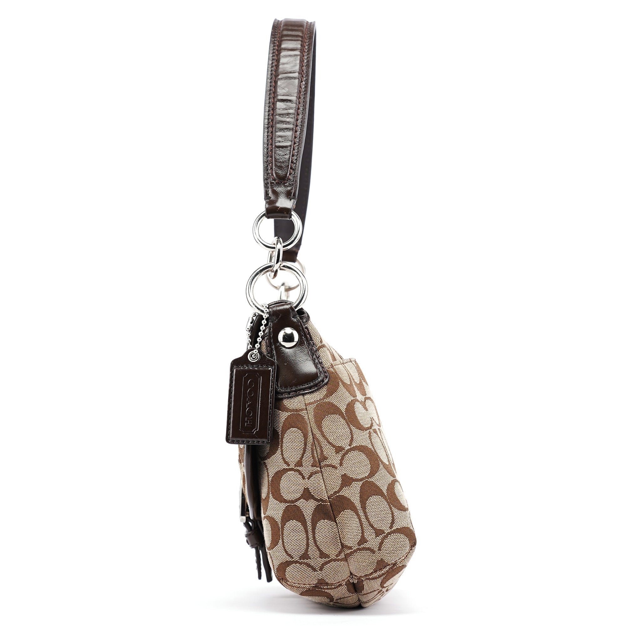 Beige Brown Soho Shoulder Bag