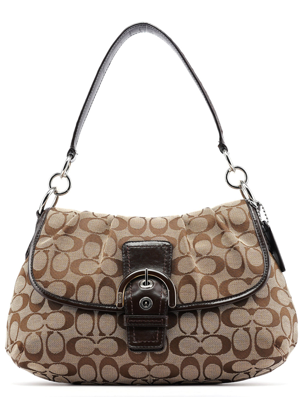 Beige Brown Soho Shoulder Bag