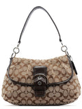 Beige Brown Soho Shoulder Bag