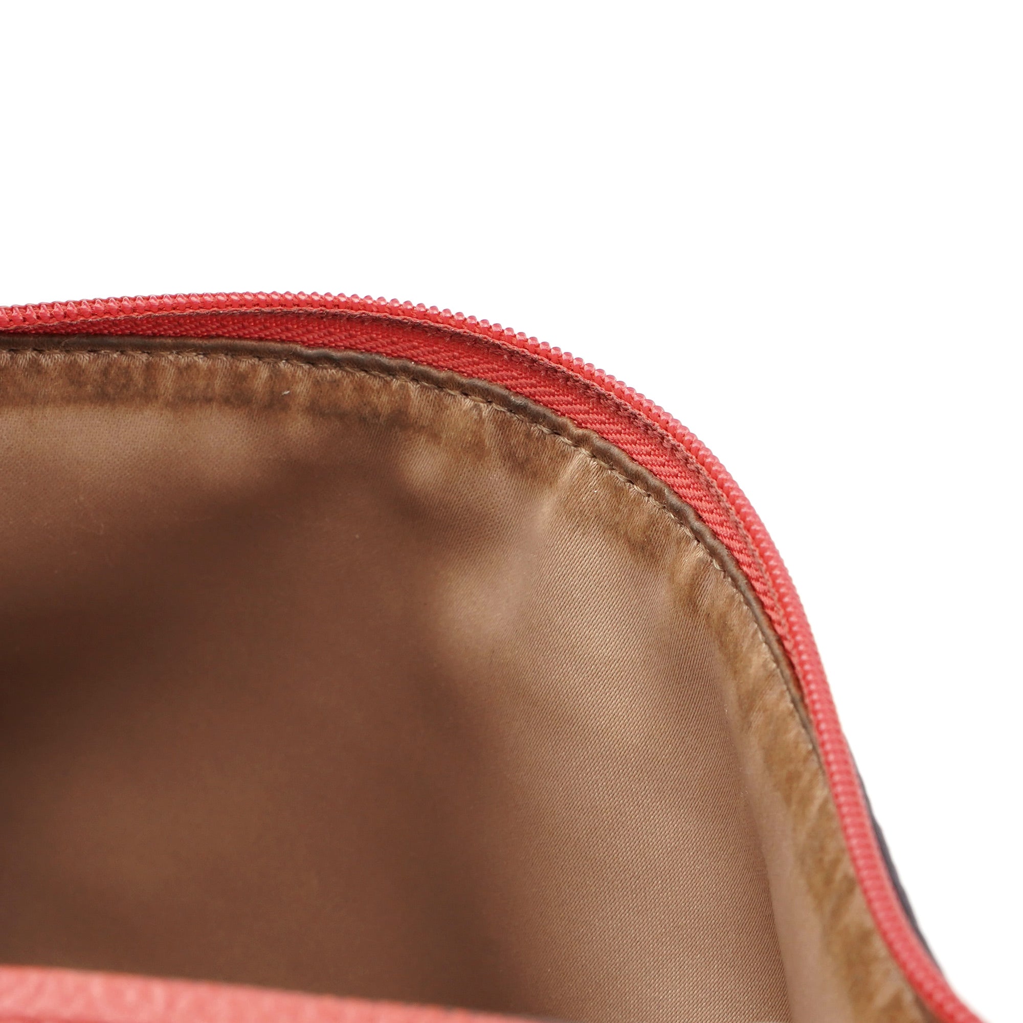 Beige Pink Signature C Hobo Shoulder Bag
