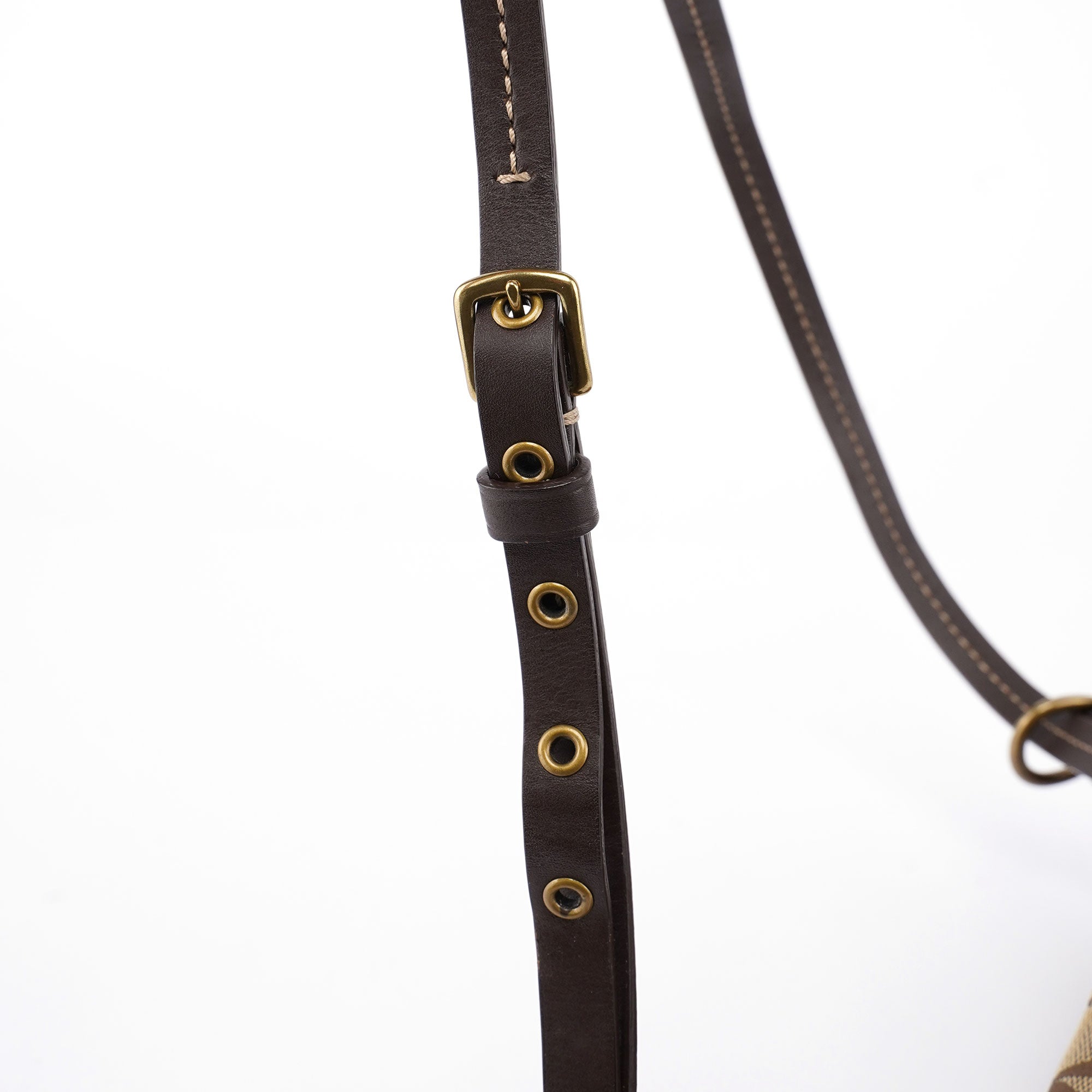Beige Signature C Mini Swing 2-Way Bag
