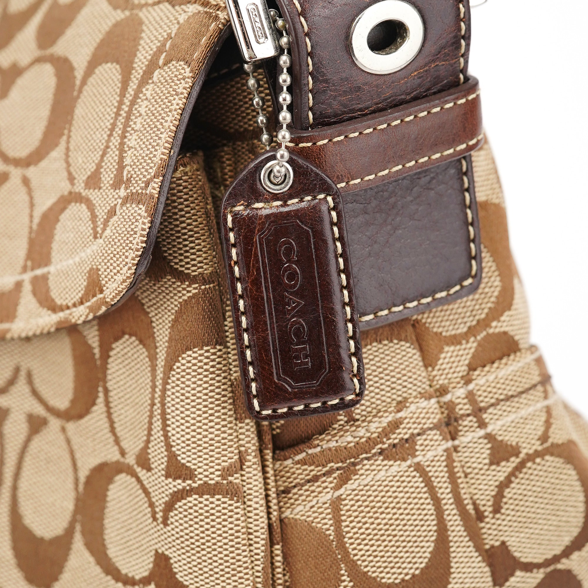 Beige Soho Shoulder Bag