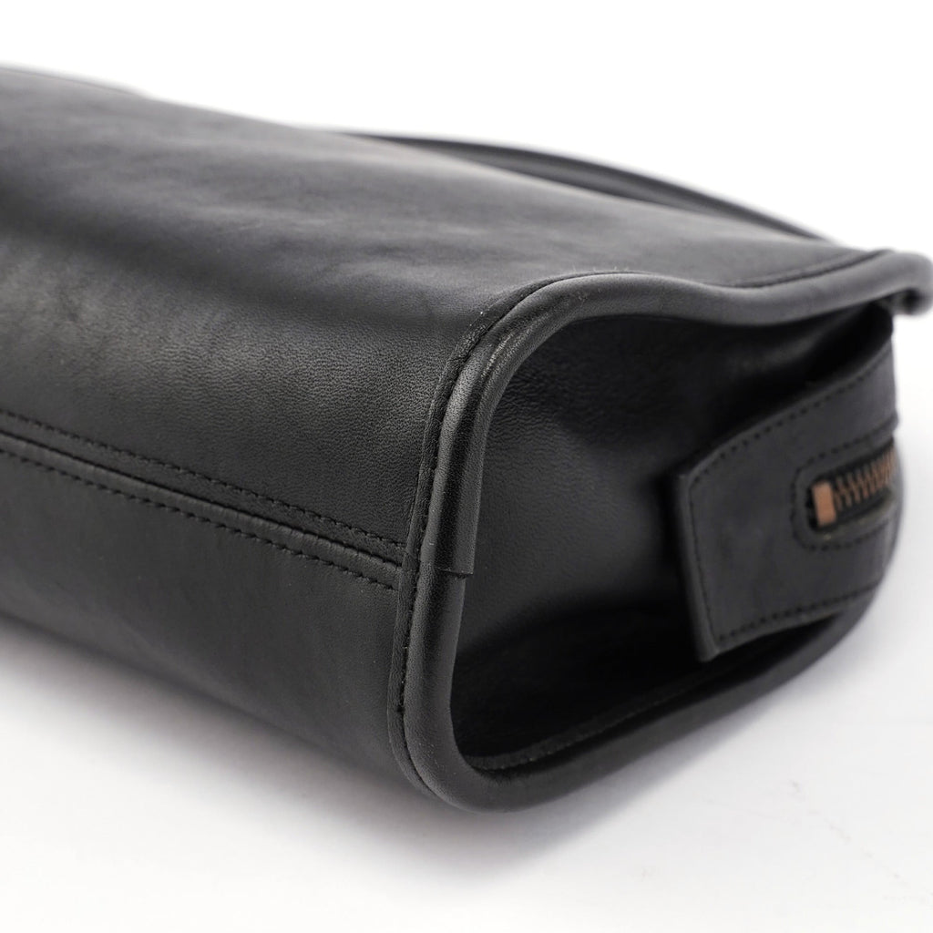 Black Leather Ergo Handbag