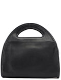 Black Leather Ergo Handbag
