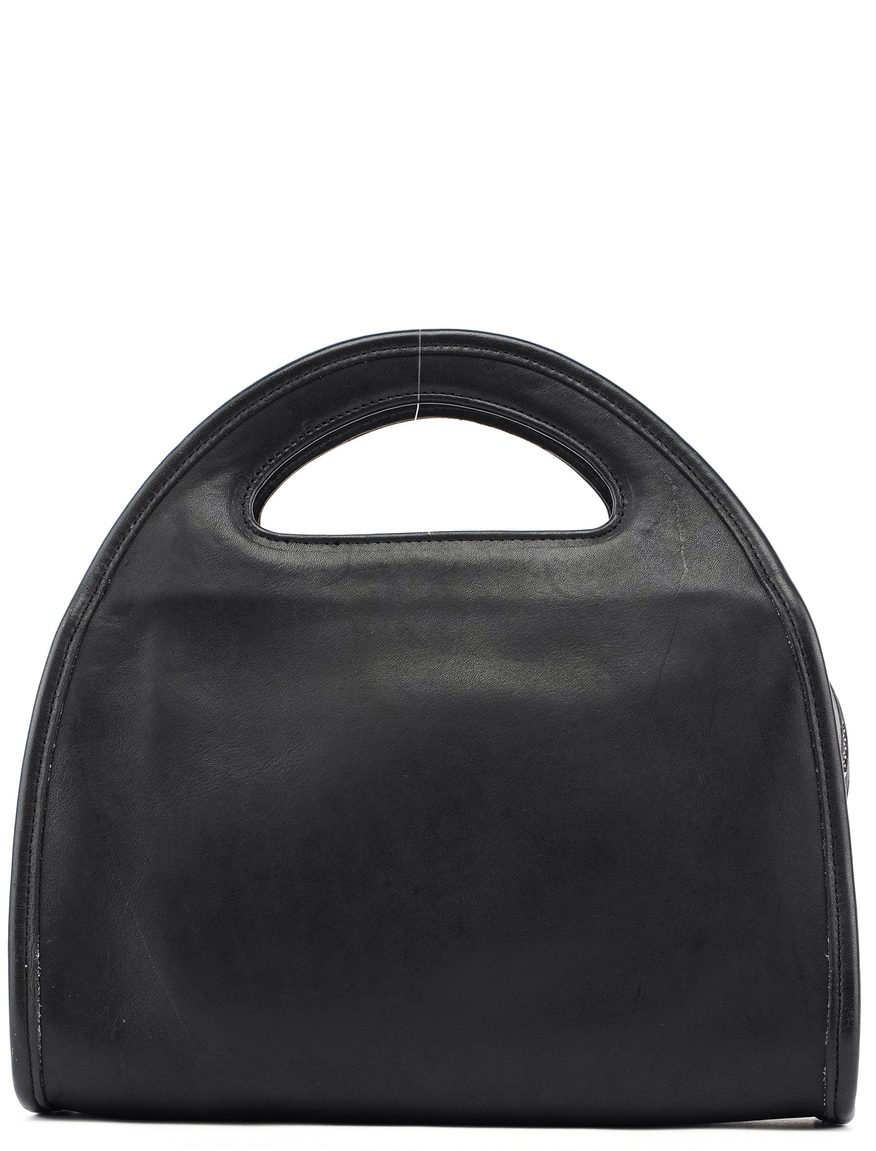 Black Leather Ergo Handbag