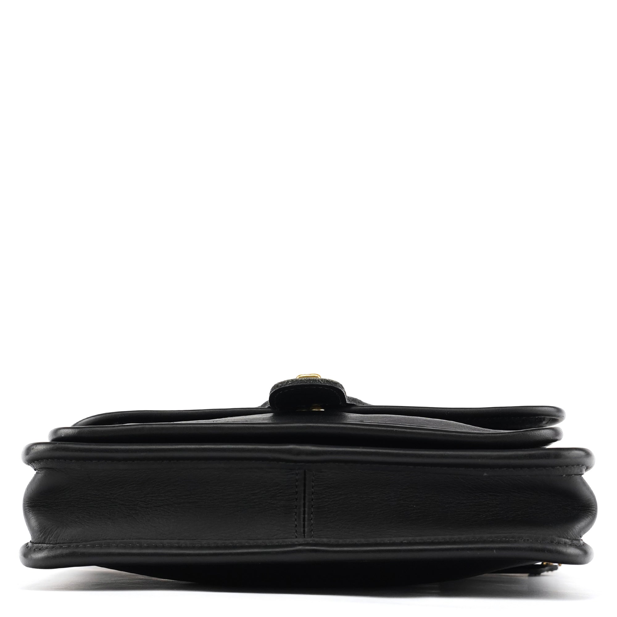 Black Leather Willis 2-Way Bag