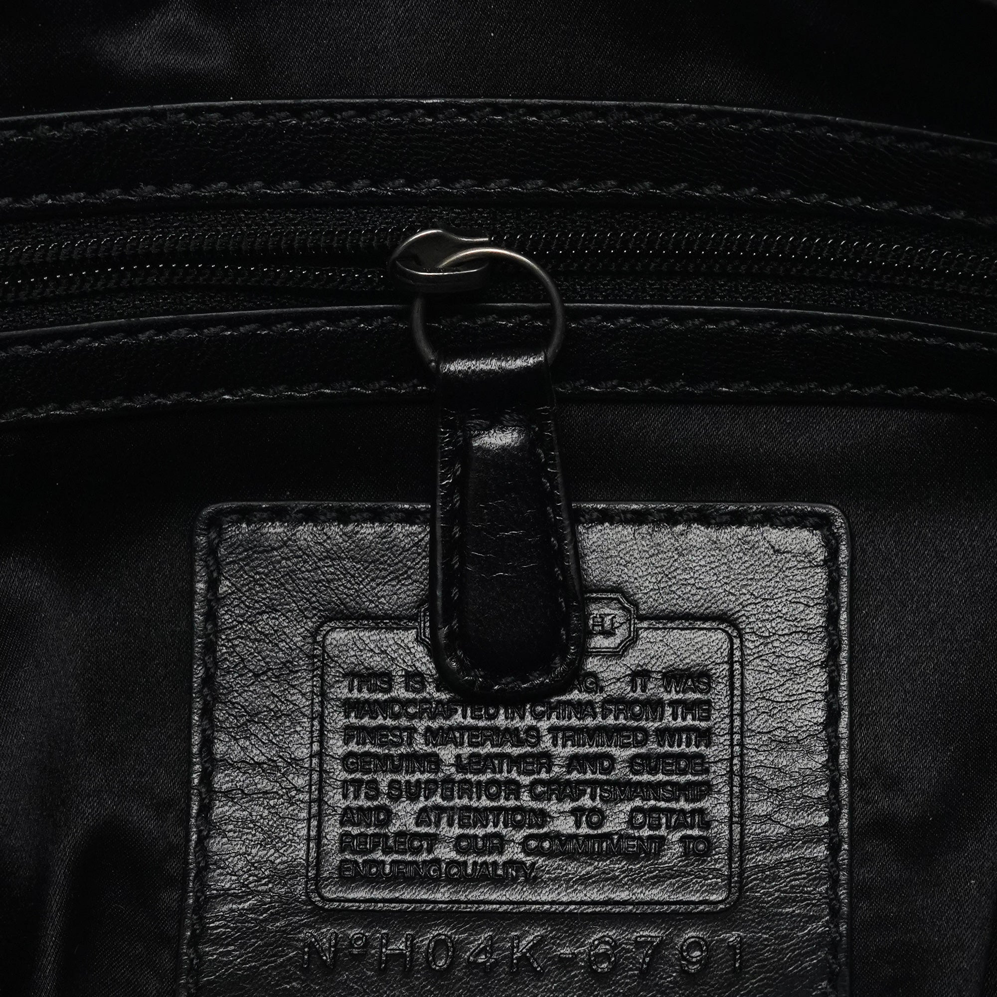 Black Quilted Nylon Shoulder Bag