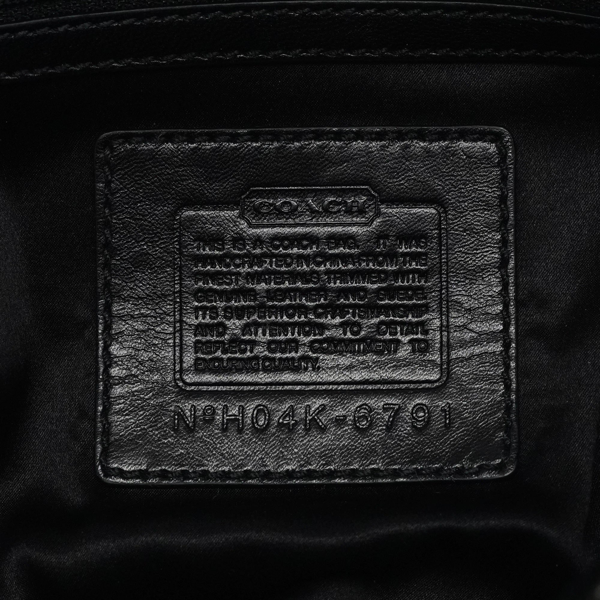 Black Quilted Nylon Shoulder Bag