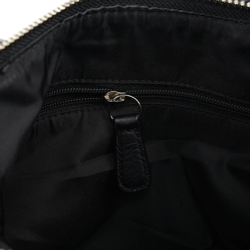 Black Signature Canvas Soho Tote Bag