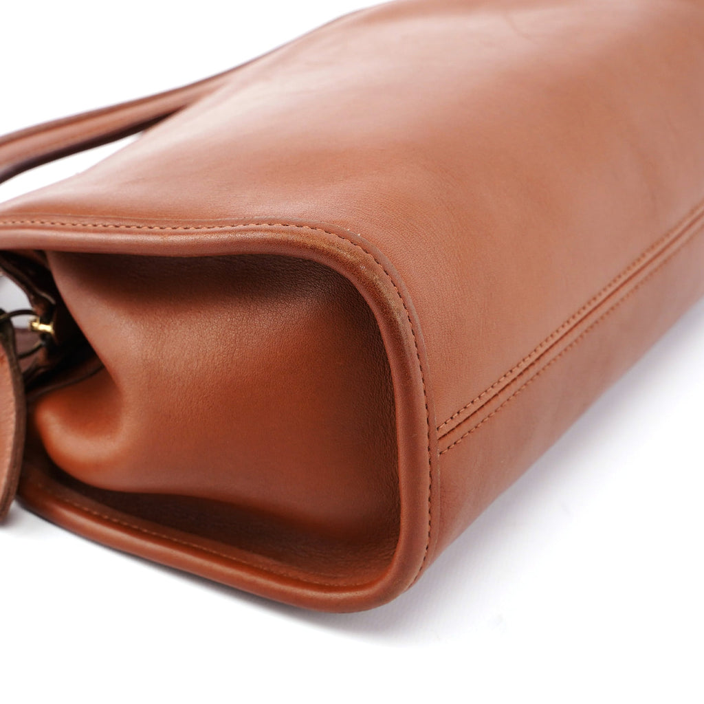 Brown Leather Ergo Handbag