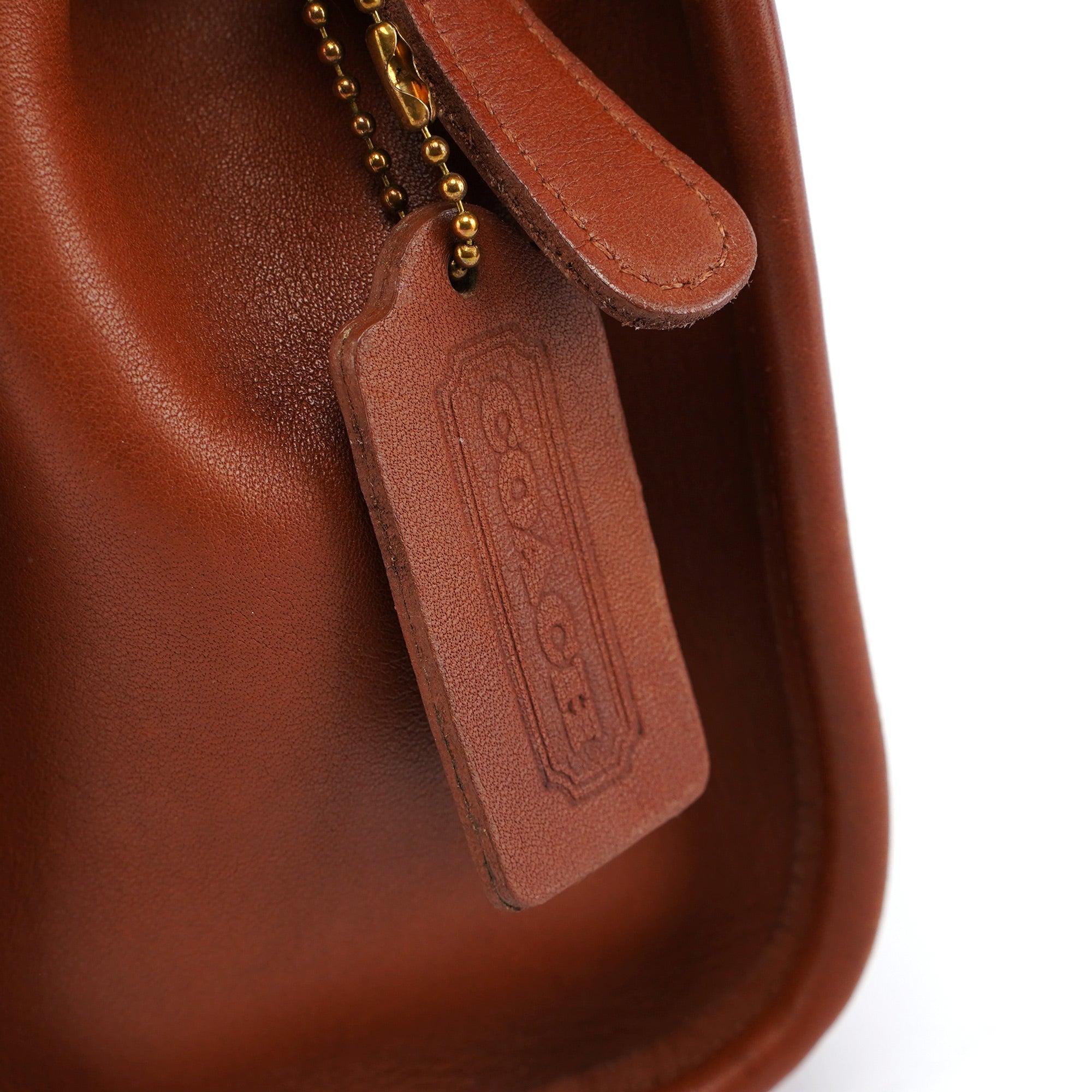 Brown Leather Ergo Handbag