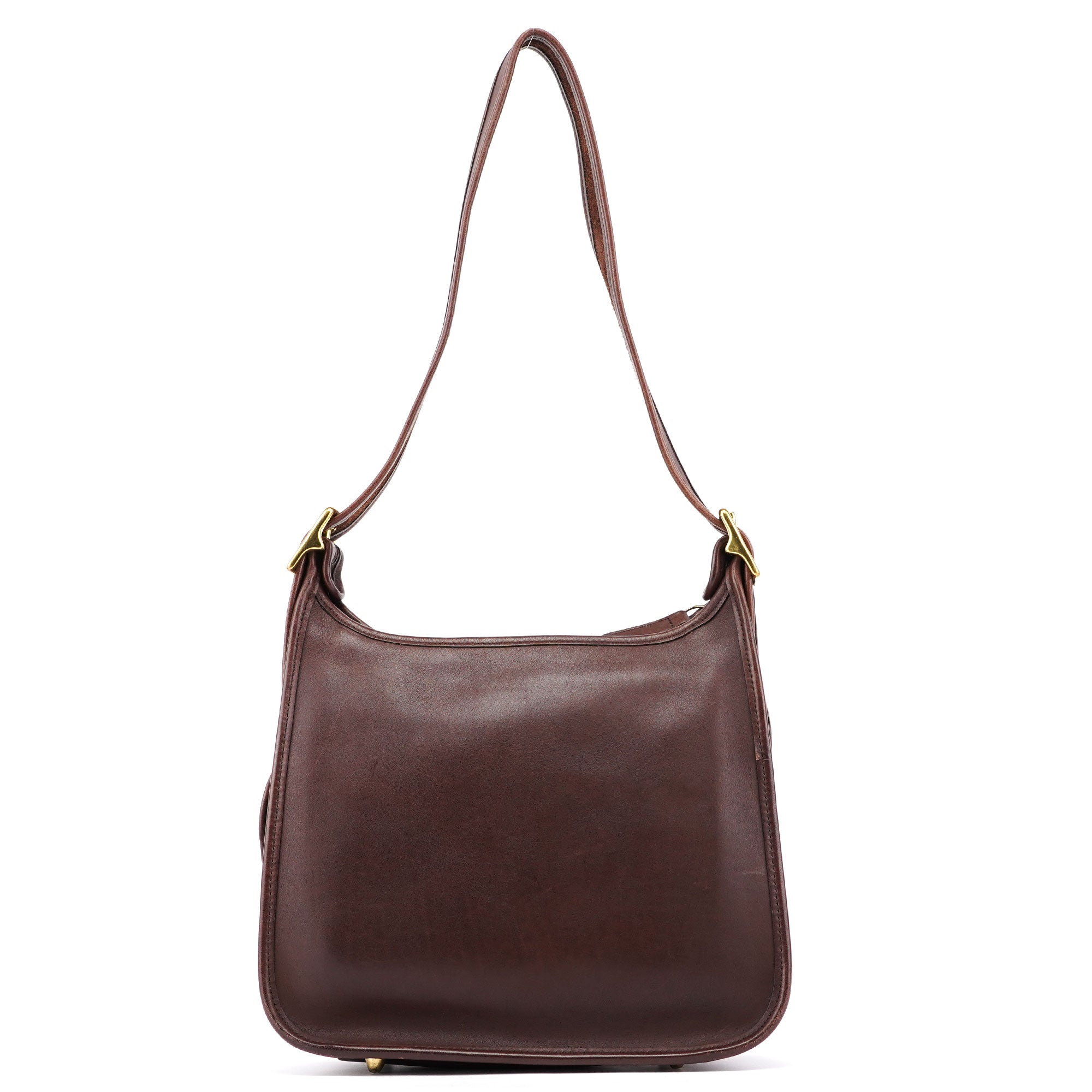 Brown Leather Ergo Shoulder Bag