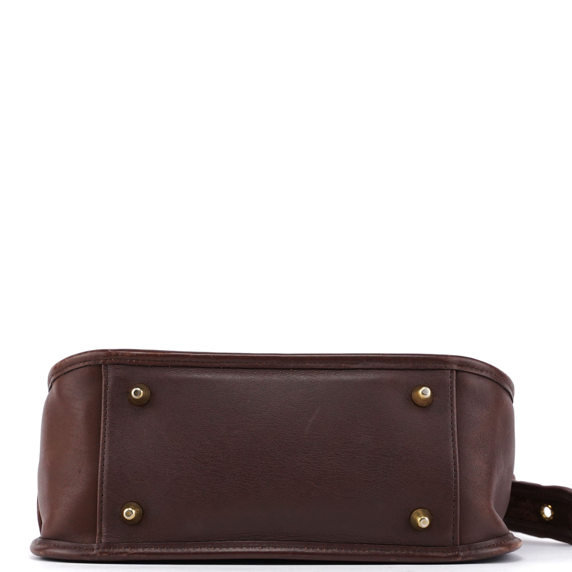 Brown Leather Ergo Shoulder Bag