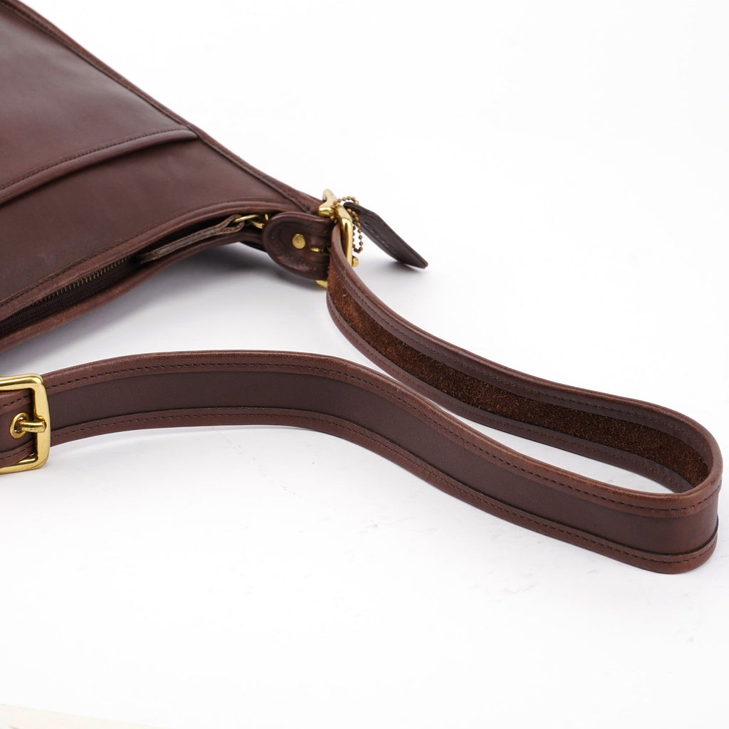 Brown Leather Ergo Shoulder Bag