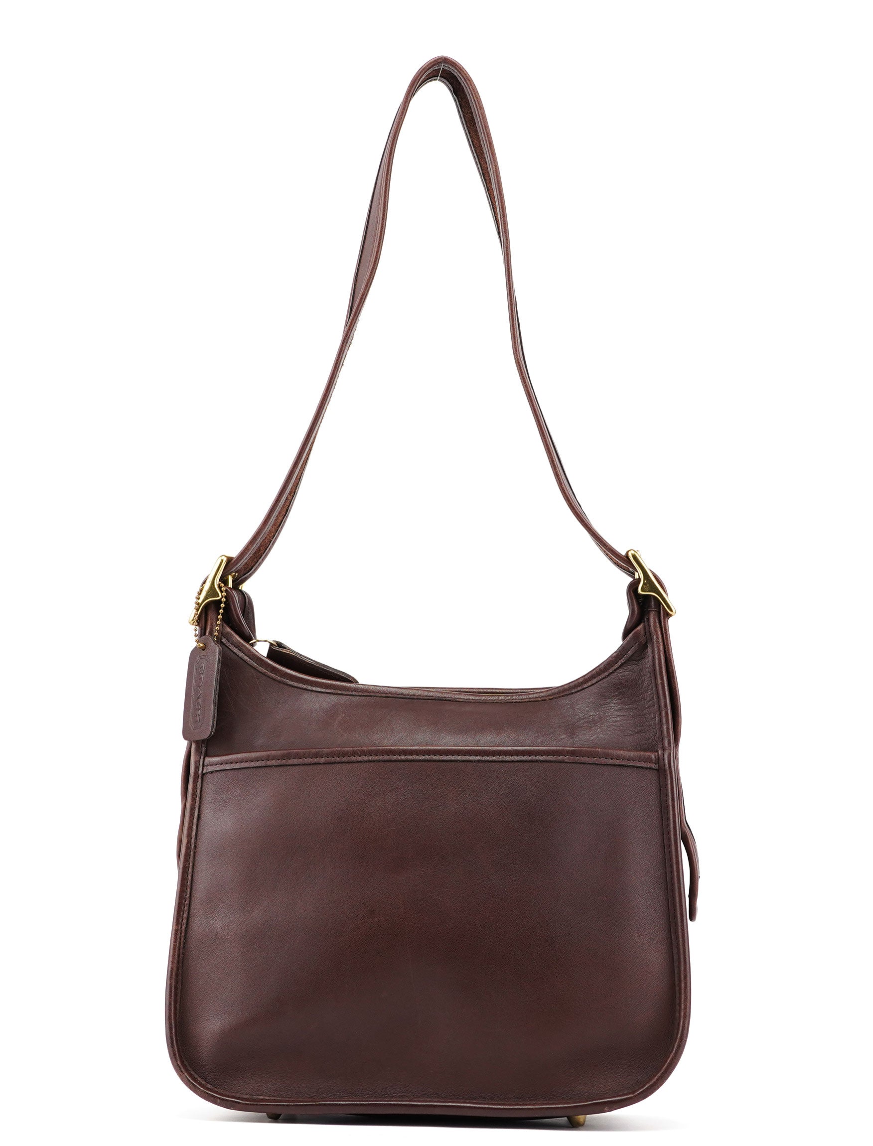 Brown Leather Ergo Shoulder Bag