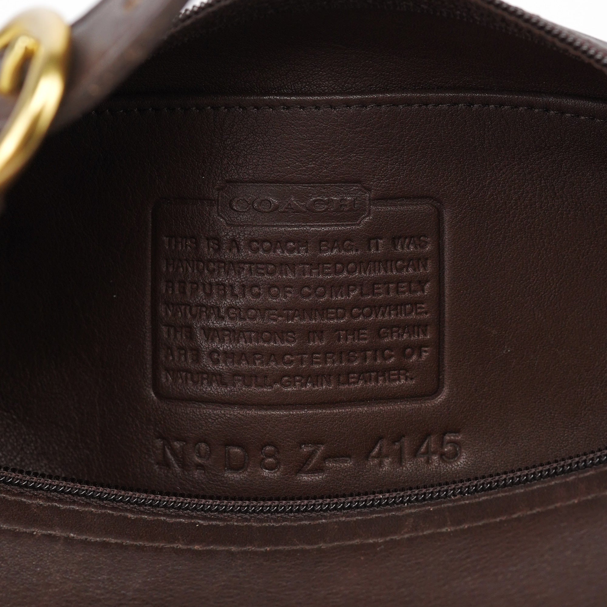 Brown Leather Hobo Shoulder Bag