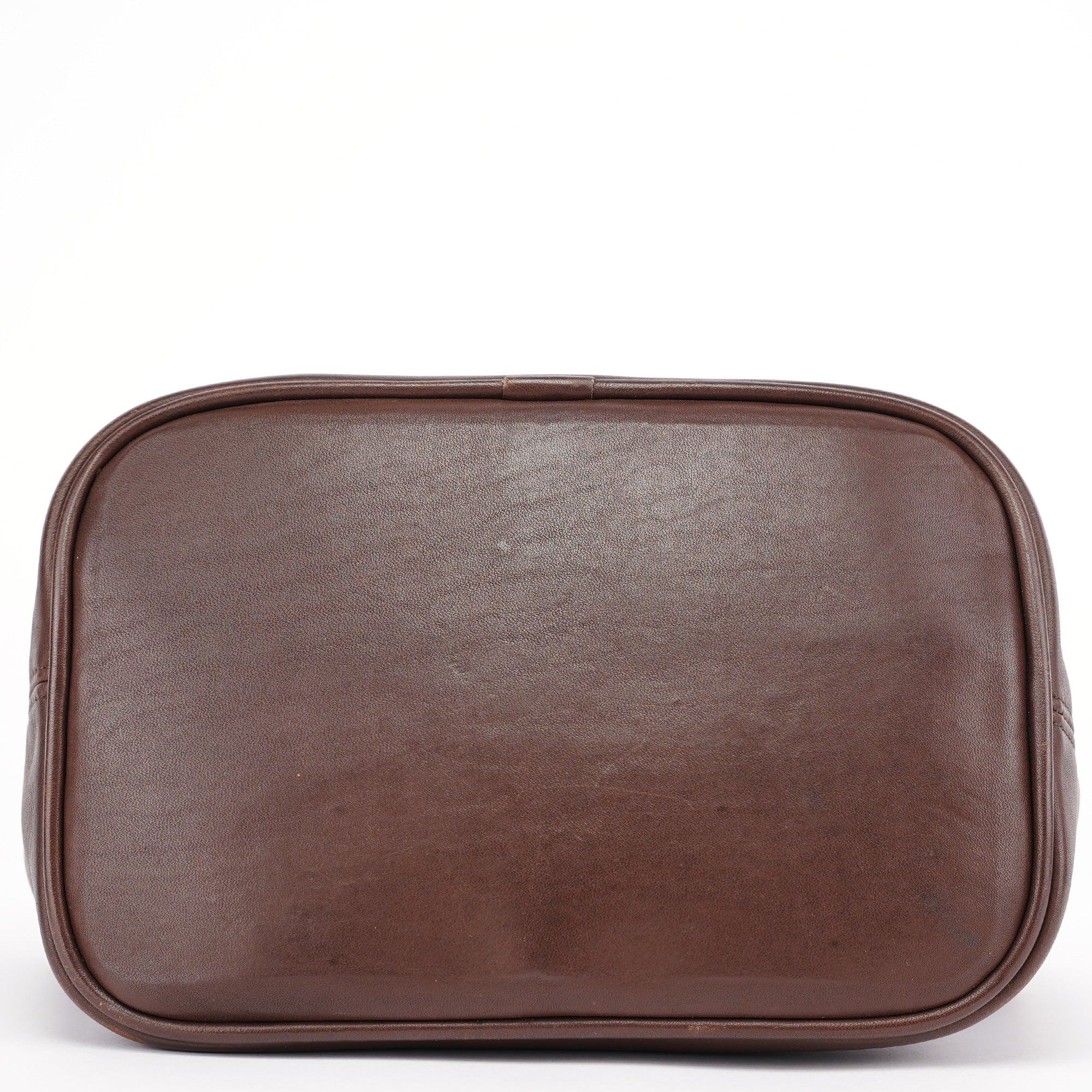 Brown Leather Hobo Shoulder Bag