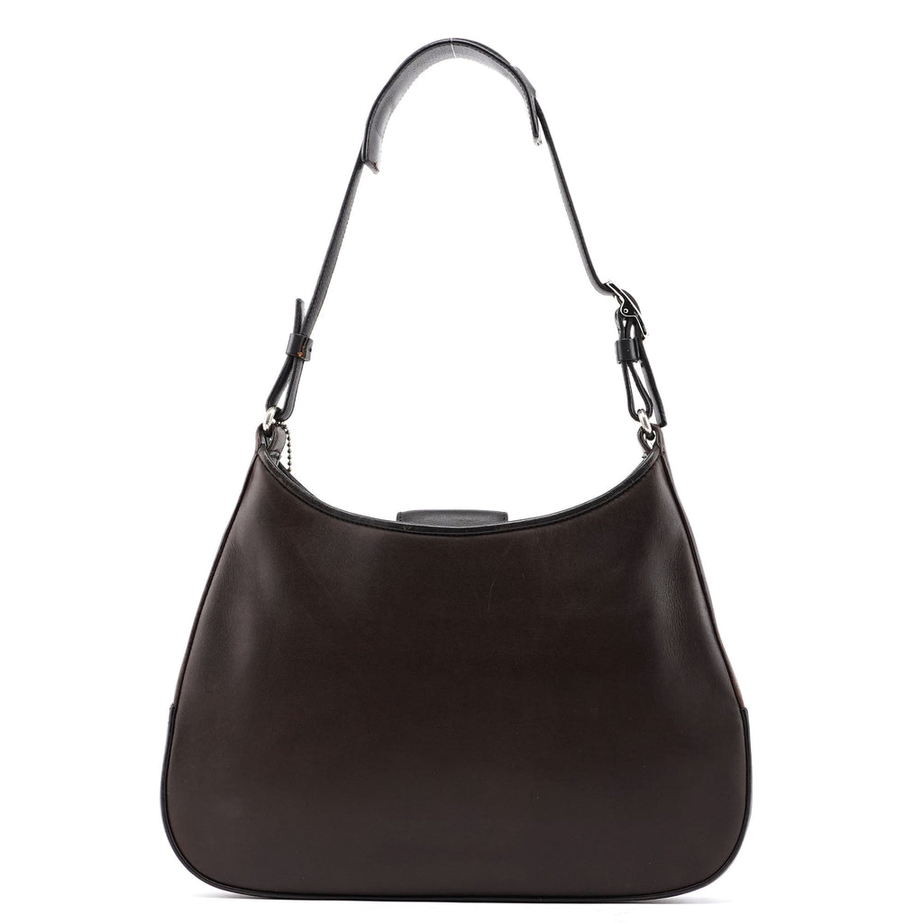Brown Leather Shoulder Bag