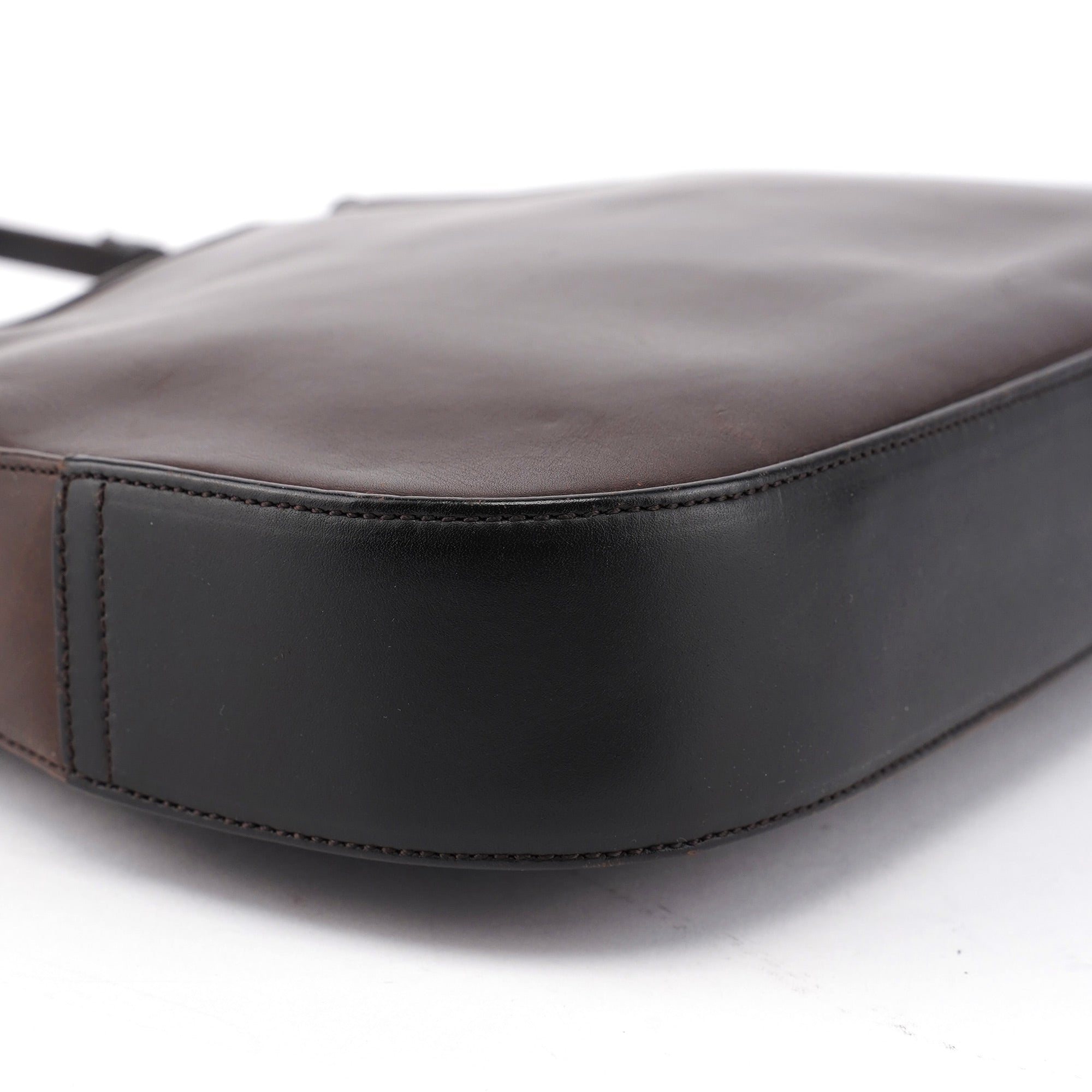 Brown Leather Shoulder Bag
