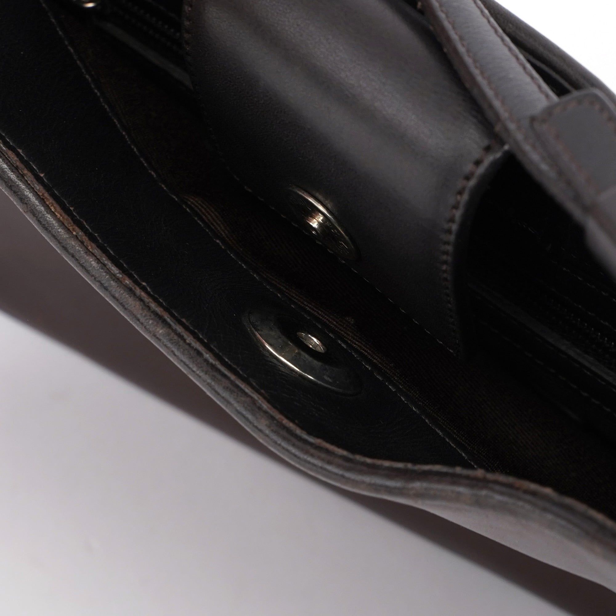Brown Leather Shoulder Bag