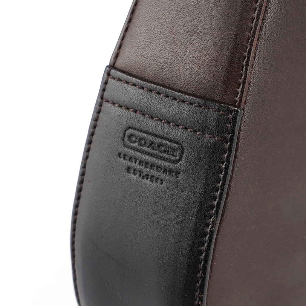 Brown Leather Shoulder Bag