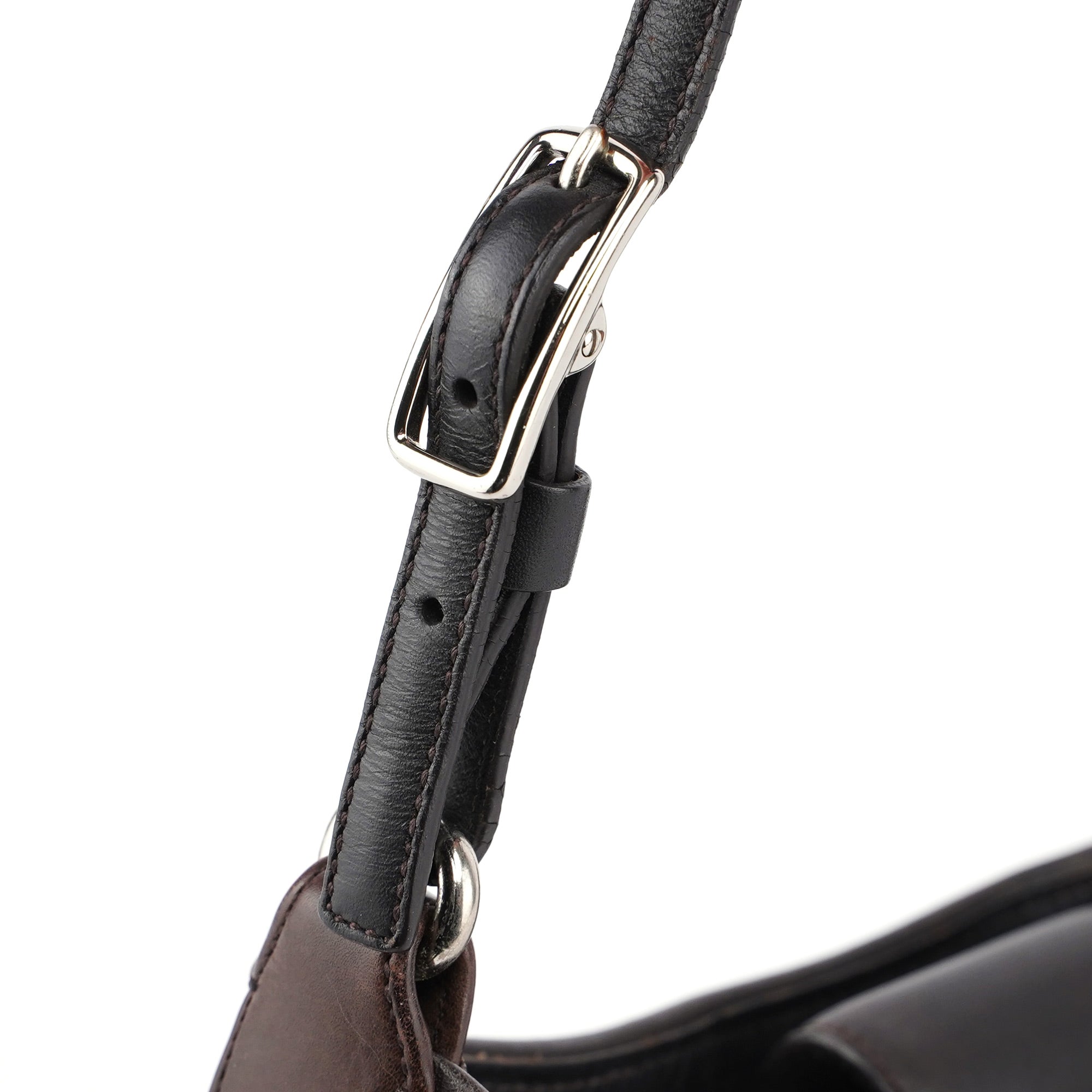 Brown Leather Shoulder Bag