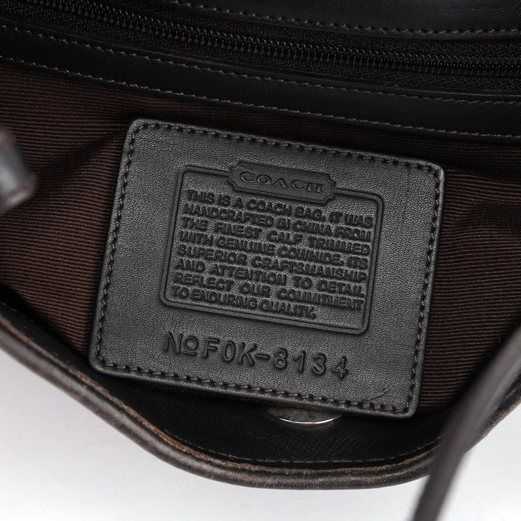 Brown Leather Shoulder Bag