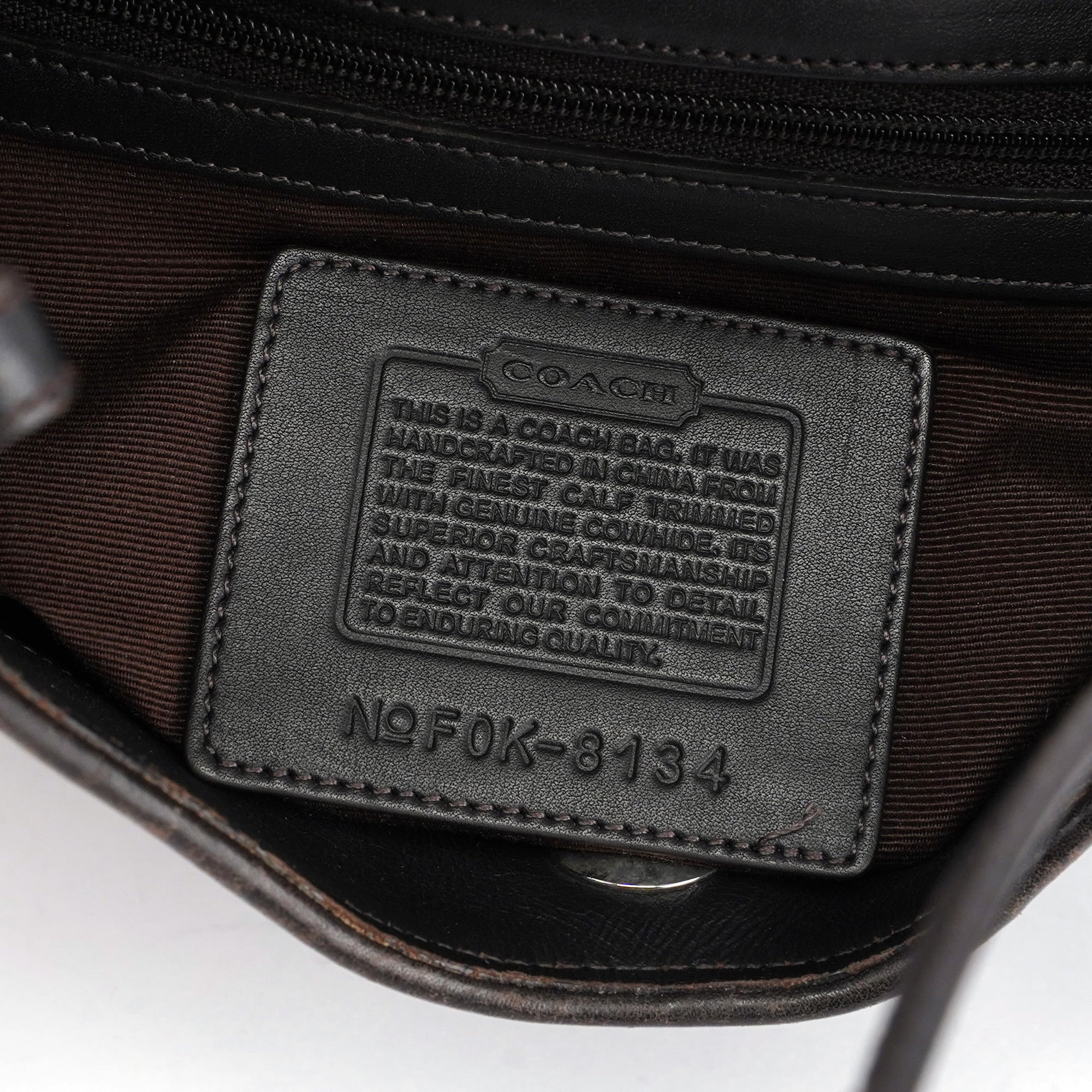 Brown Leather Shoulder Bag
