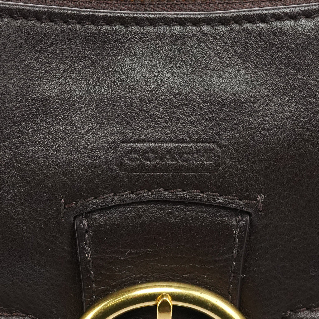 Brown Leather Soho 2-Way Bag