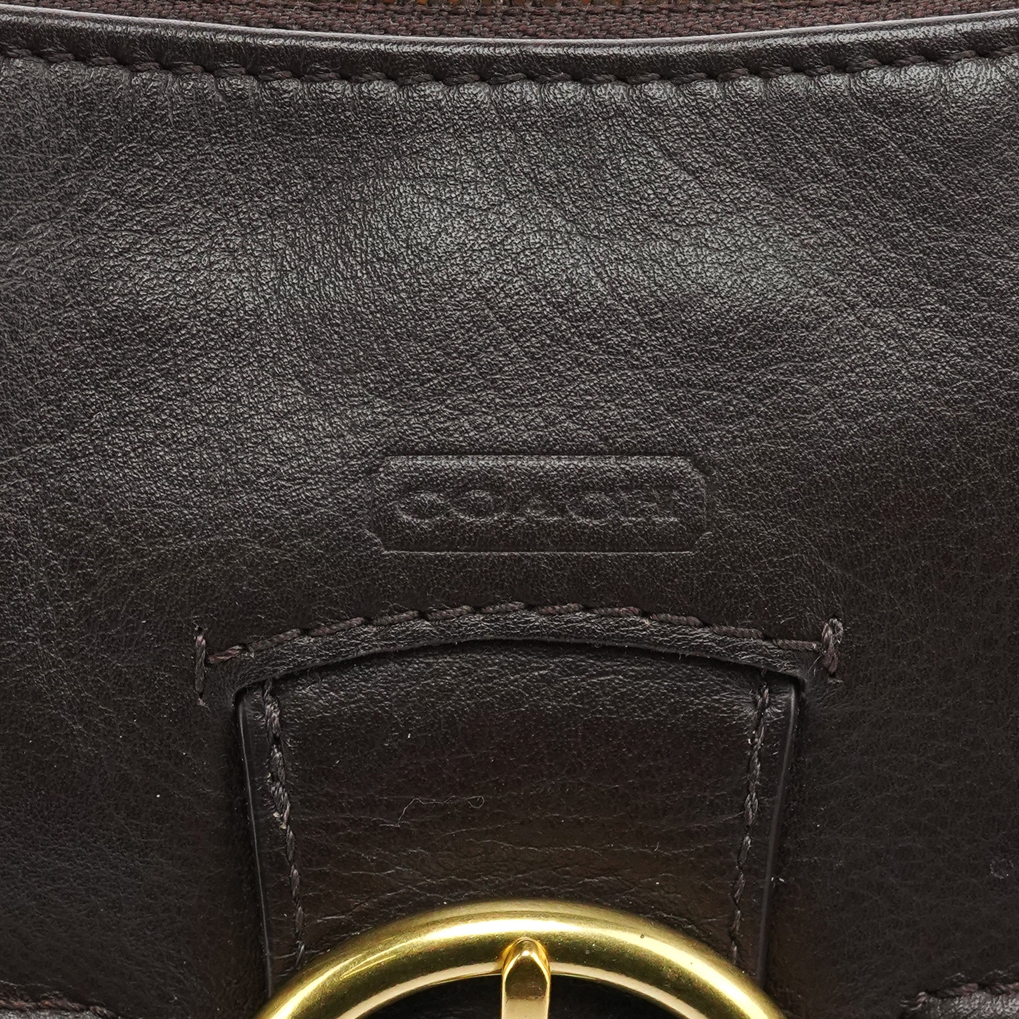 Brown Leather Soho 2-Way Bag