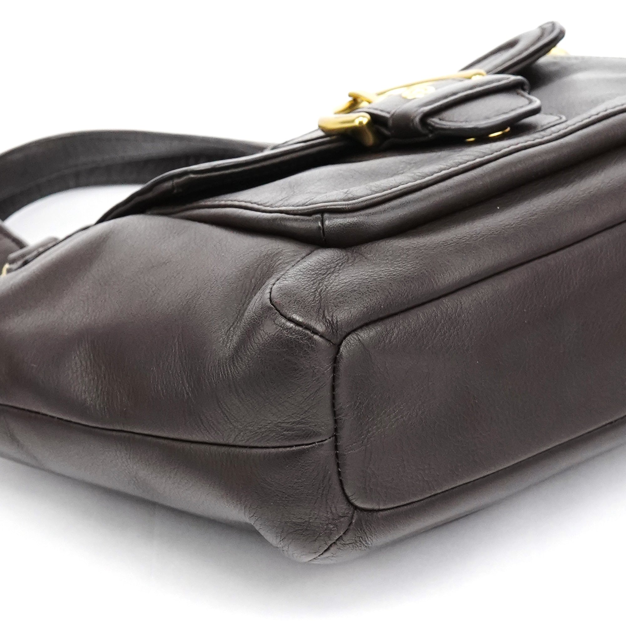 Brown Leather Soho 2-Way Bag