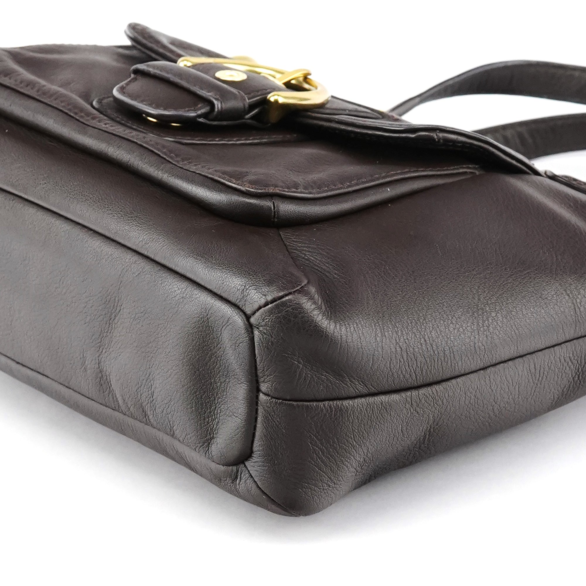 Brown Leather Soho 2-Way Bag