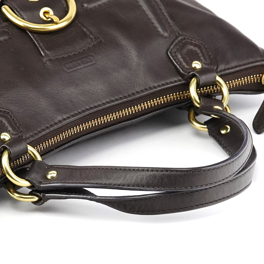 Brown Leather Soho 2-Way Bag