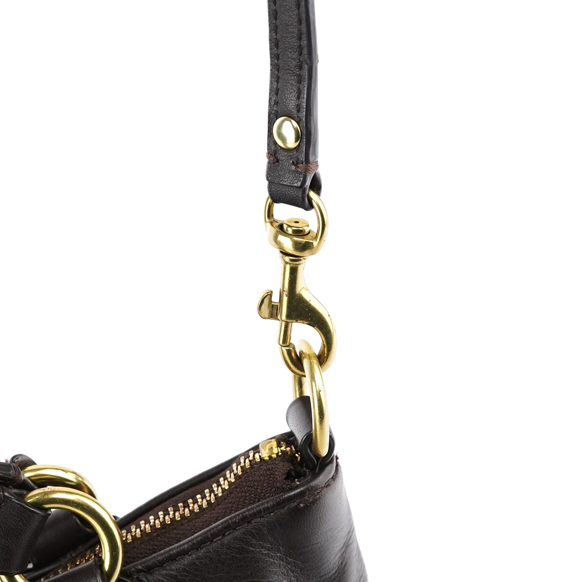 Brown Leather Soho 2-Way Bag