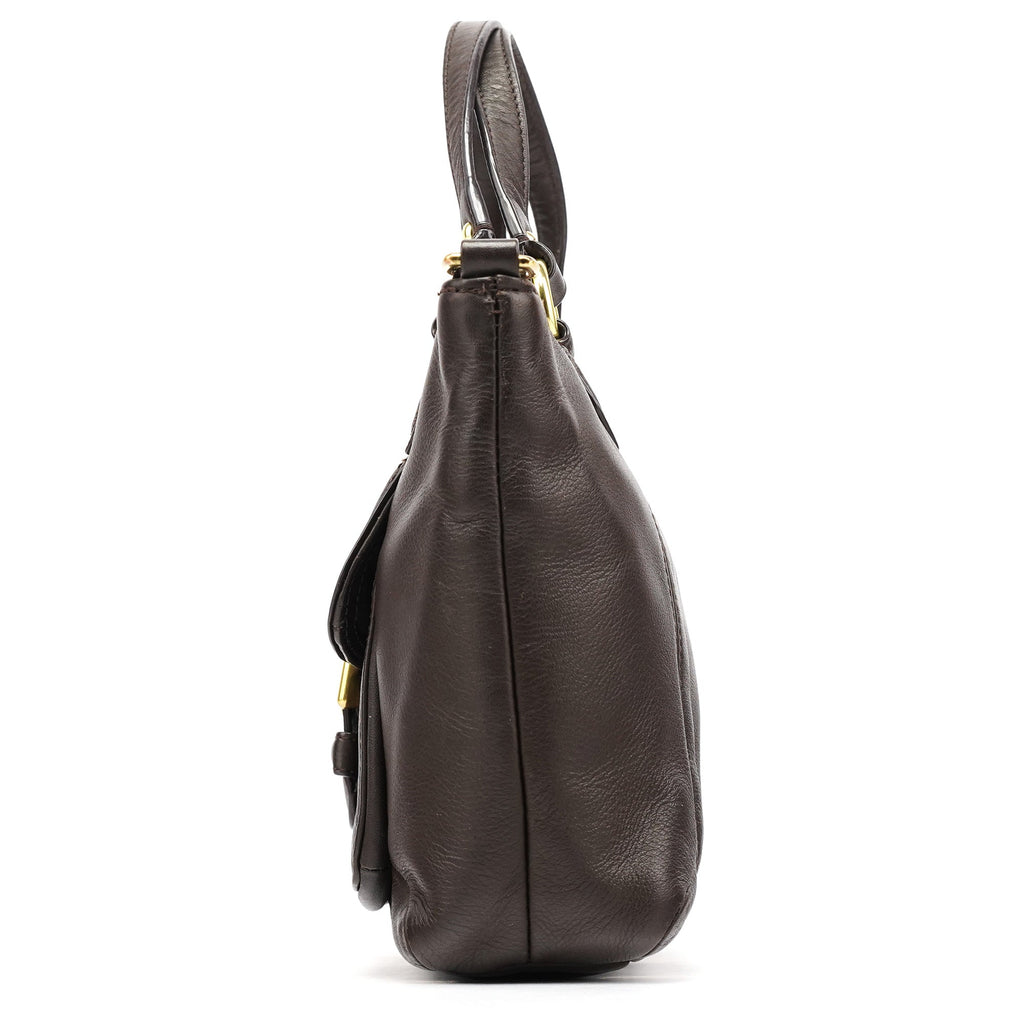 Brown Leather Soho 2-Way Bag