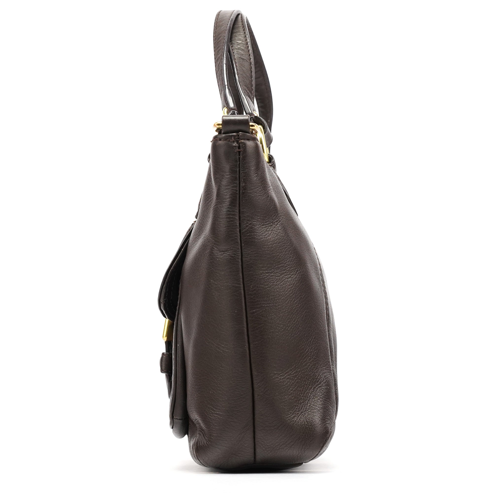 Brown Leather Soho 2-Way Bag