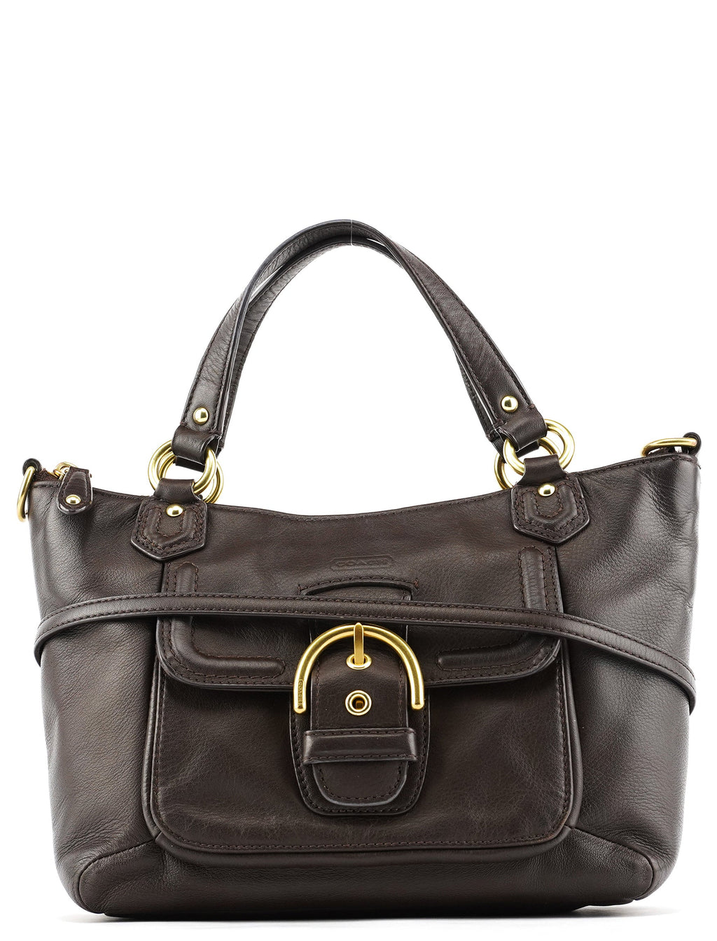 Brown Leather Soho 2-Way Bag