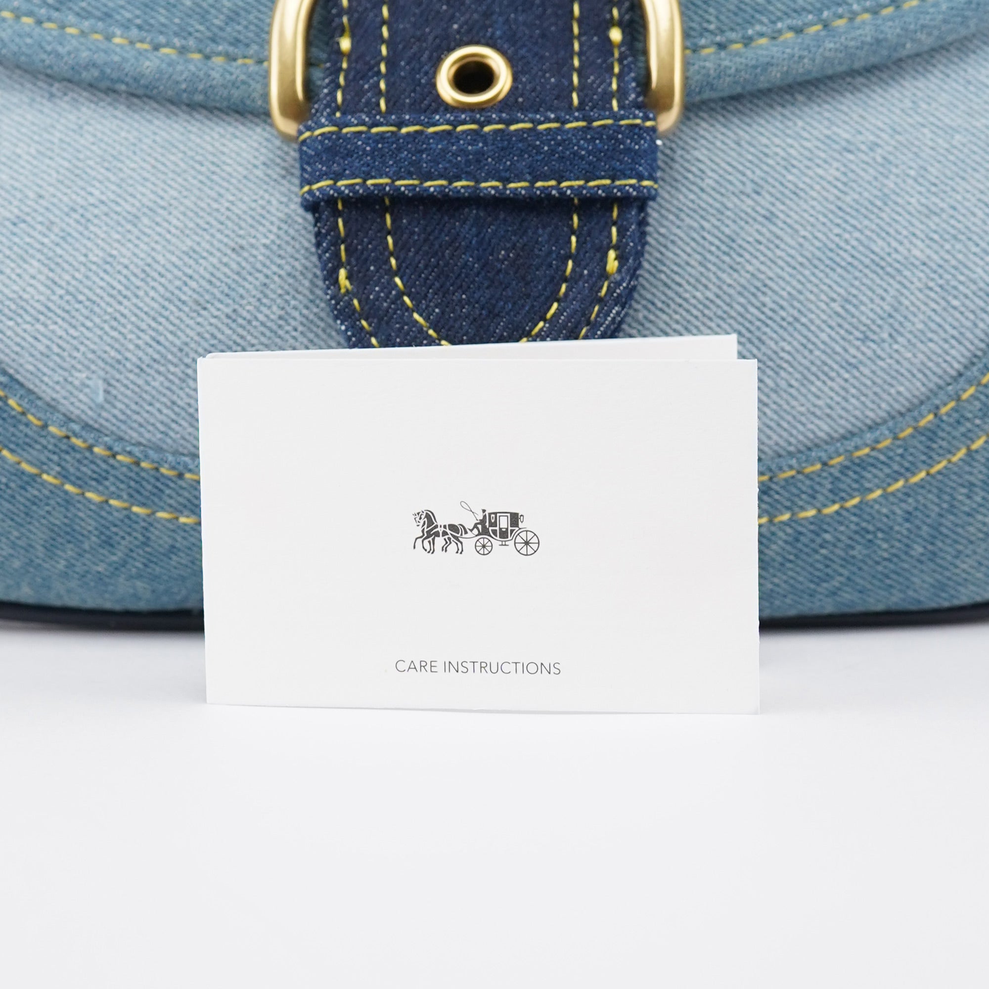 CR737 Denim Soho Shoulder. Bag