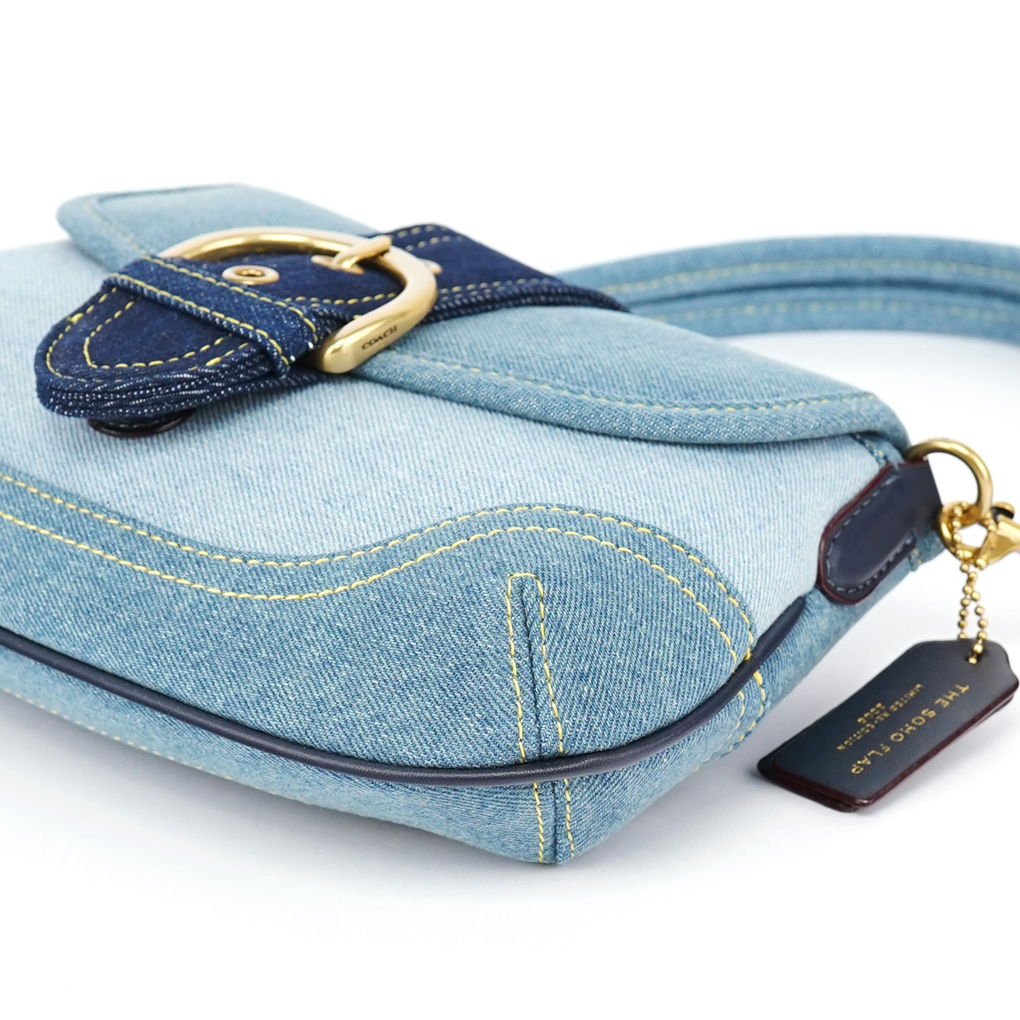 CR737 Denim Soho Shoulder. Bag