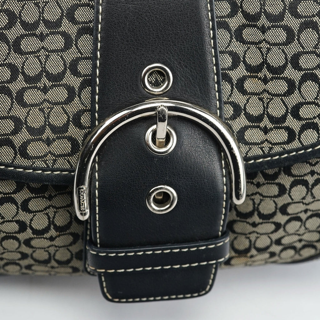 F06818 Grey Soho Shoulder Bag
