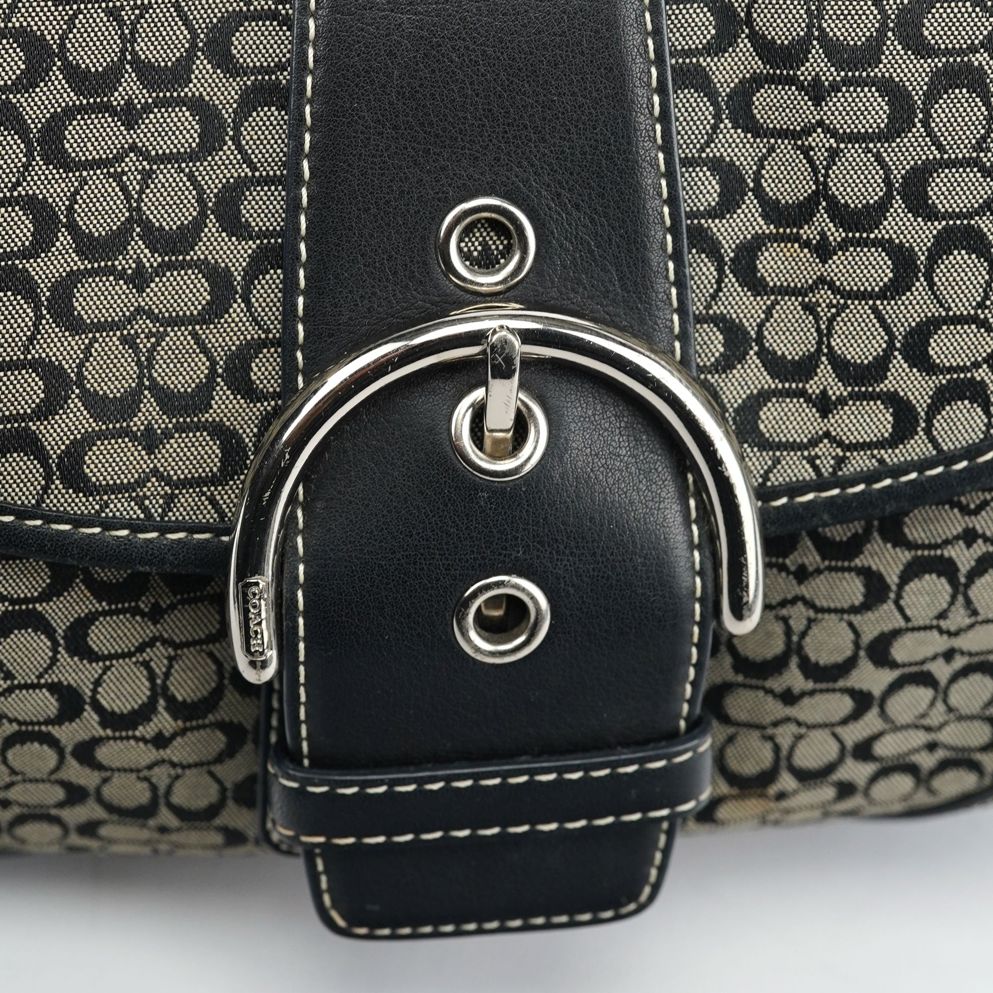 F06818 Grey Soho Shoulder Bag