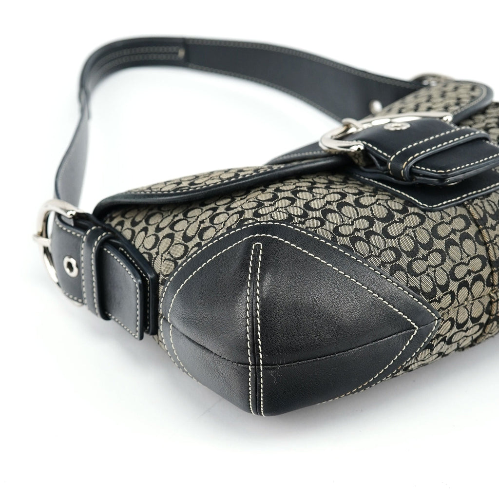 F06818 Grey Soho Shoulder Bag