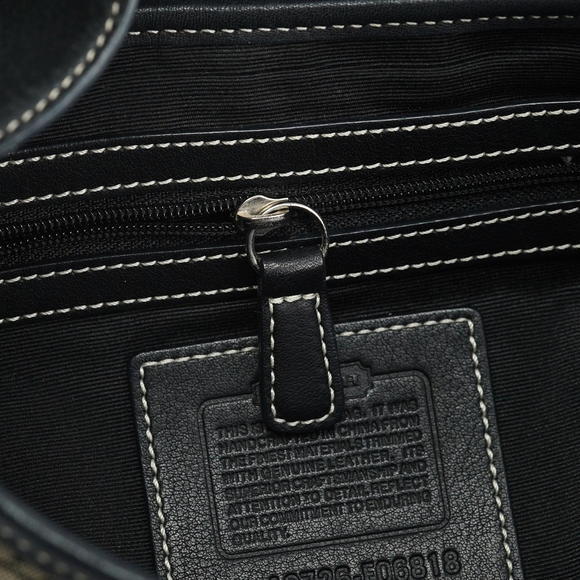 F06818 Grey Soho Shoulder Bag