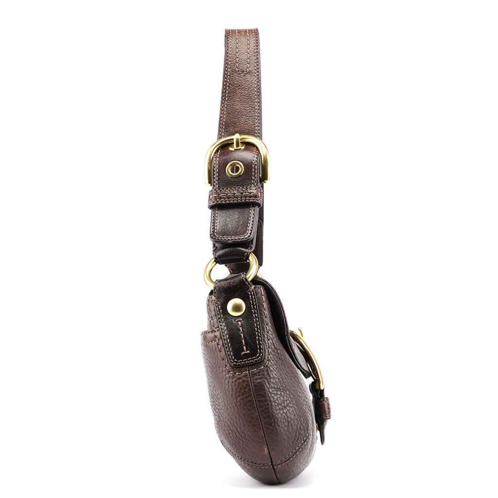 F11840 Brown Leather Soho Shoulder Bag