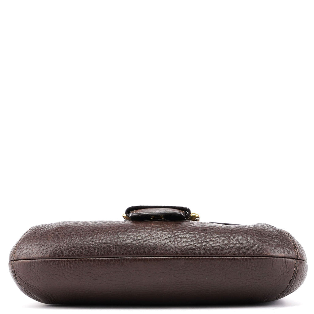 F11840 Brown Leather Soho Shoulder Bag