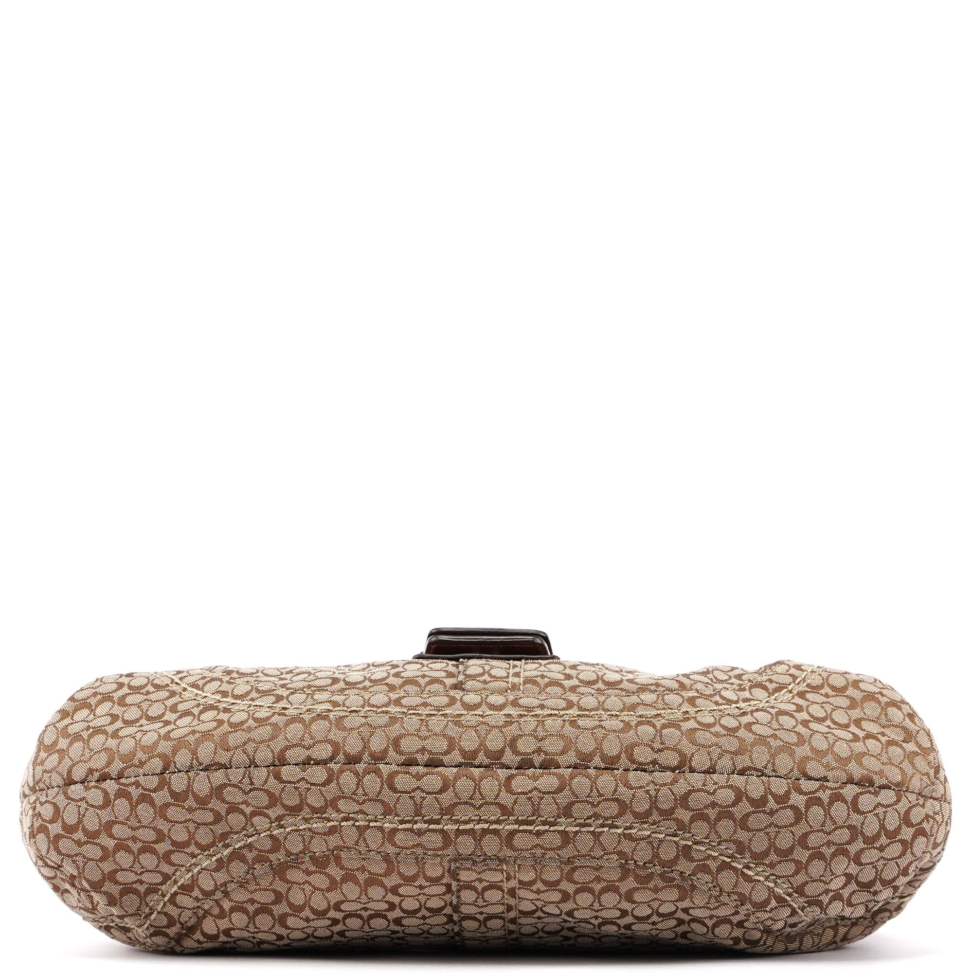 F12309 Beige Signature C Soho Shoulder Bag