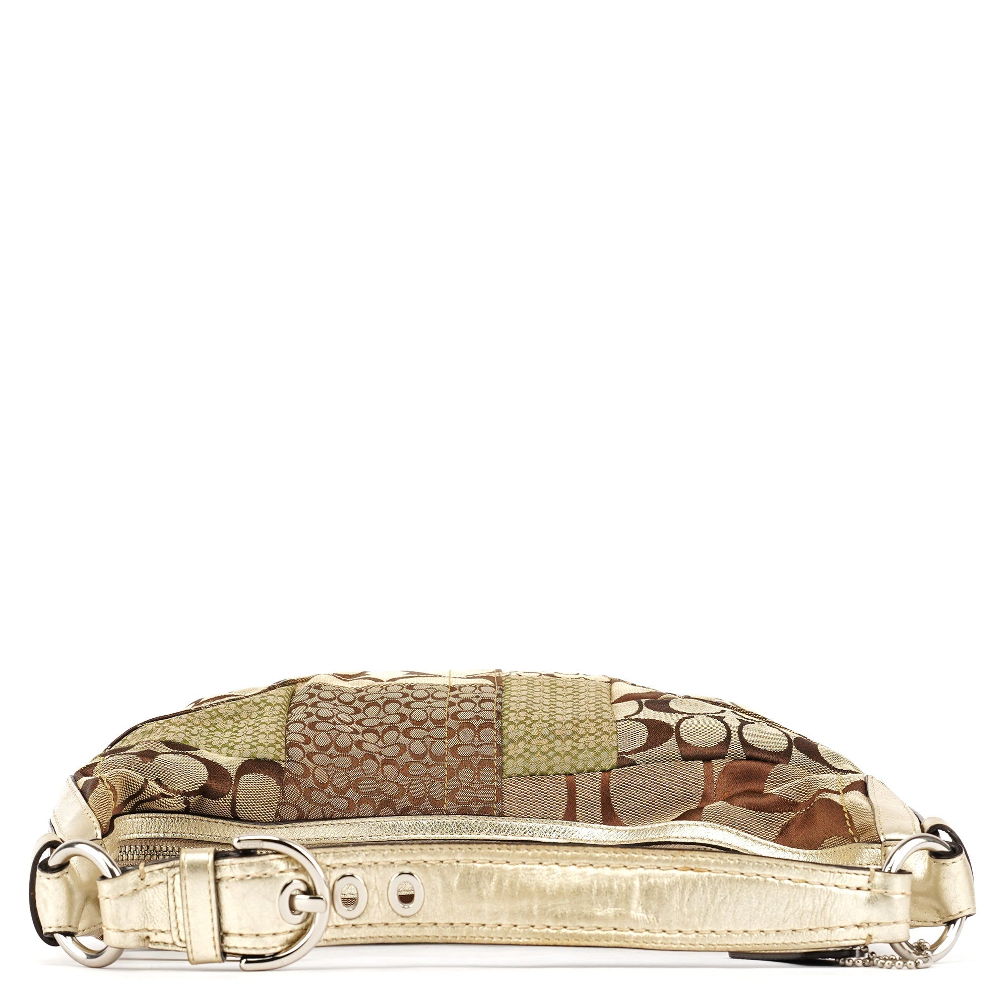 F12315 Beige Patchwork Soho Shoulder Bag