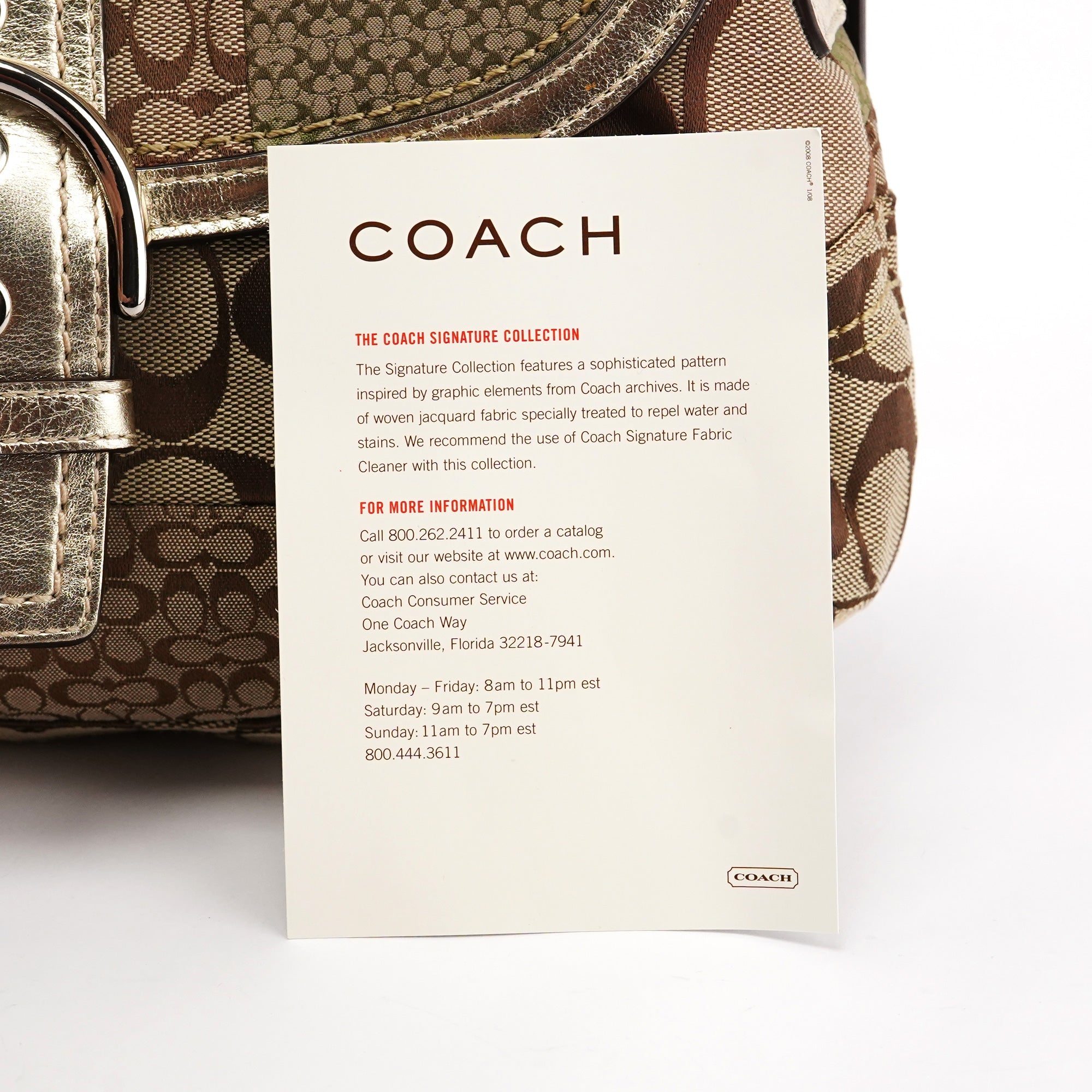 F12316 Beige Gold Patchwork Soho Shoulder Bag